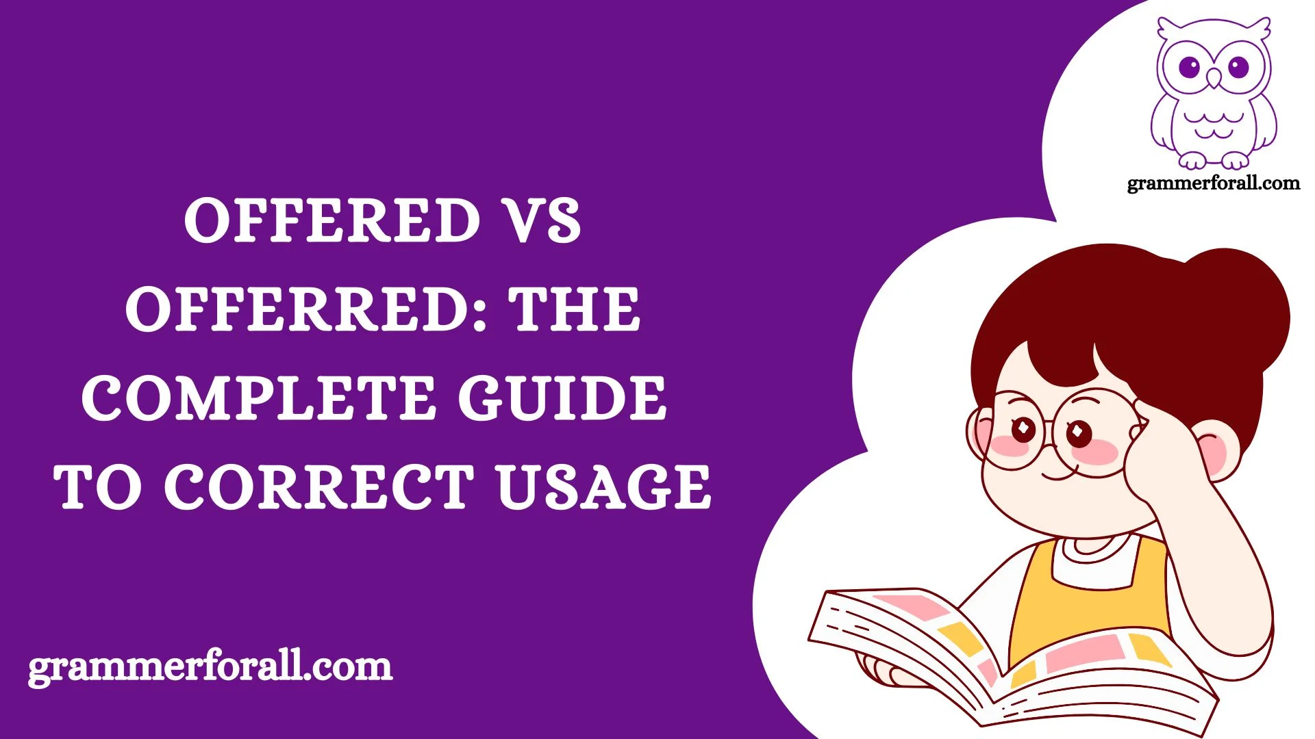 Offered vs Offerred