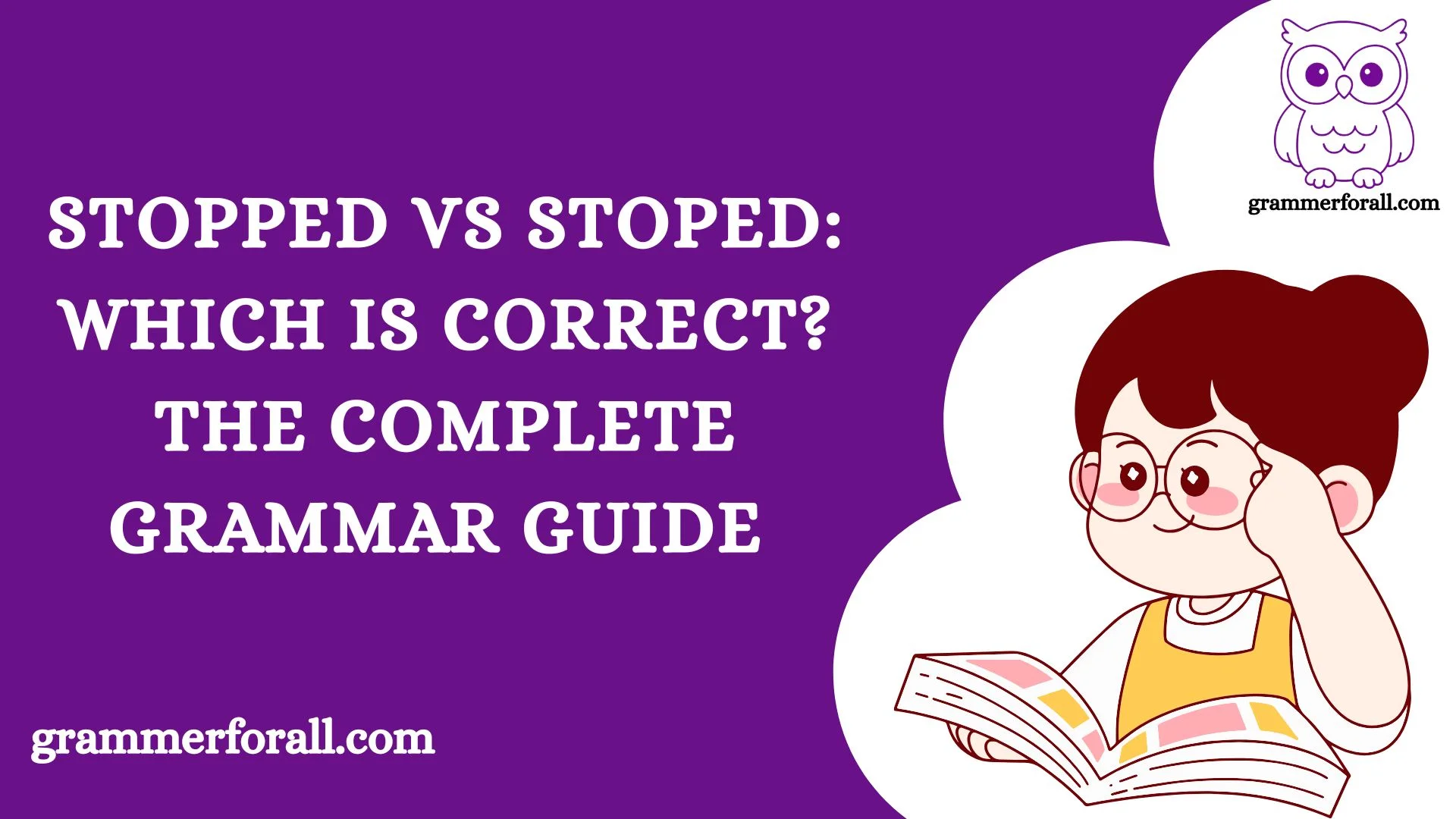 Stopped vs Stoped