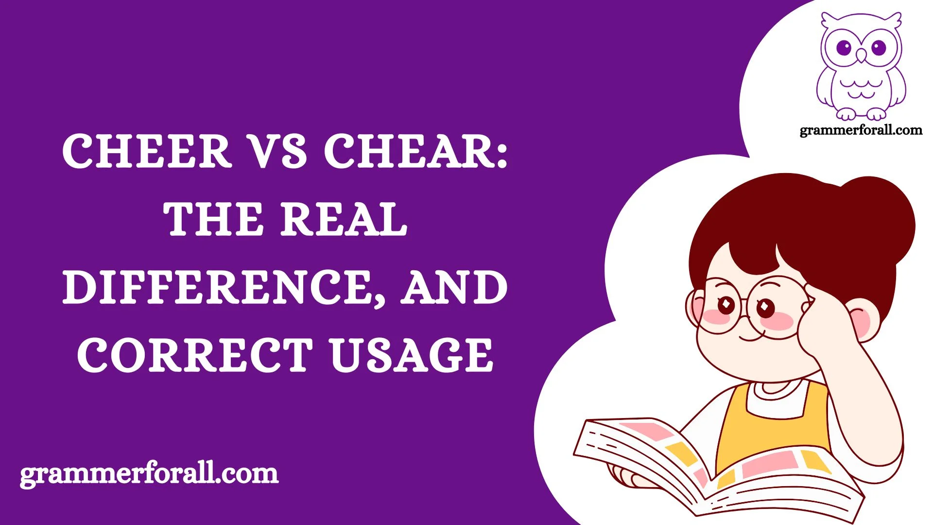 Cheer vs Chear