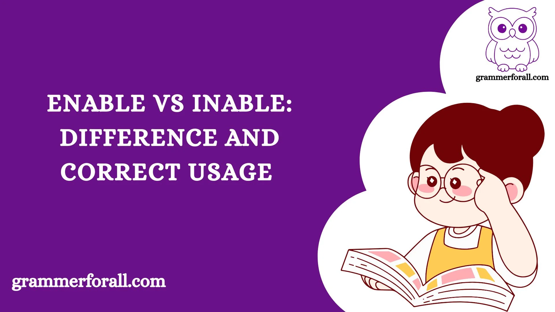 Enable vs Inable