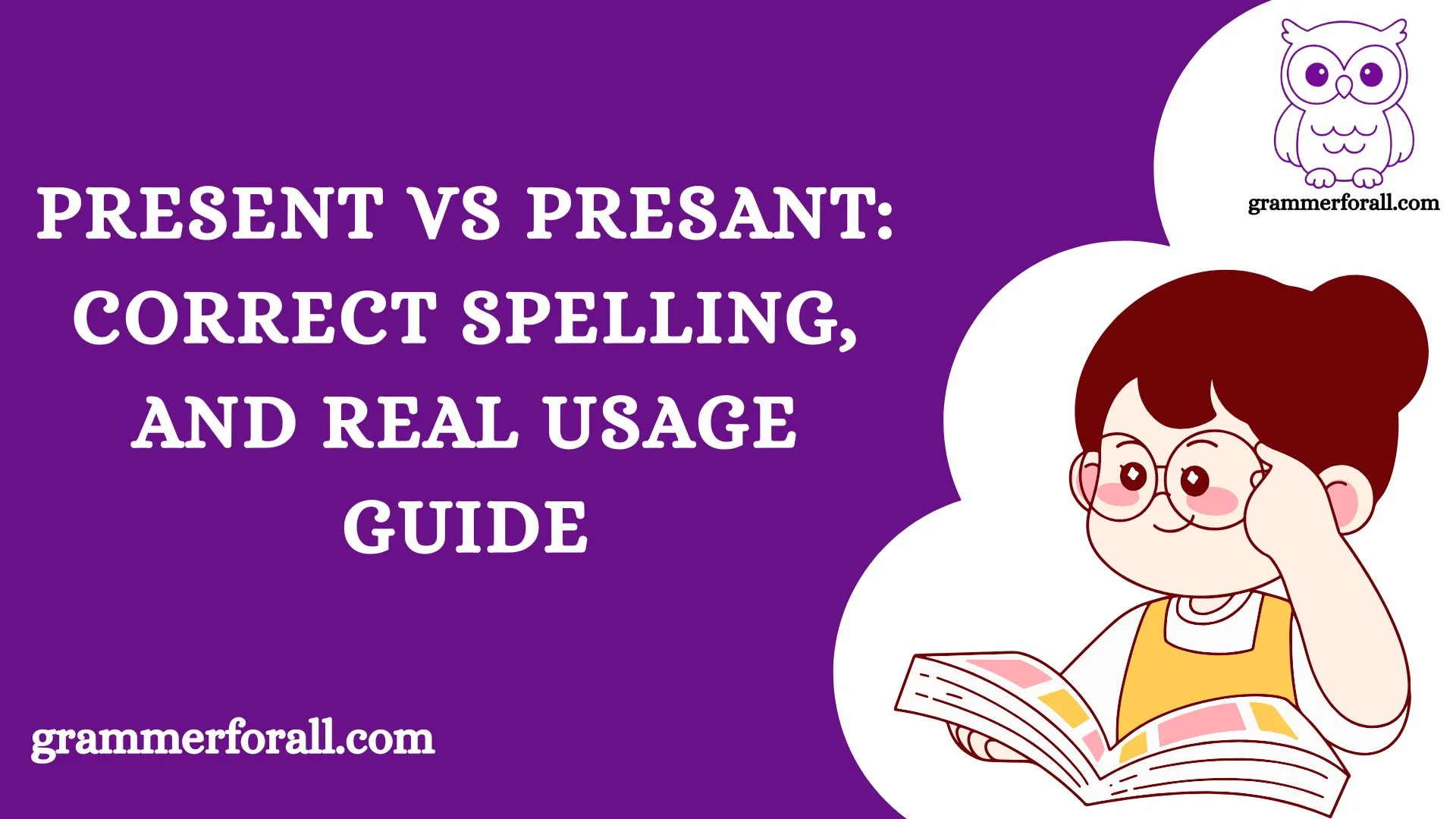 Present vs Presant