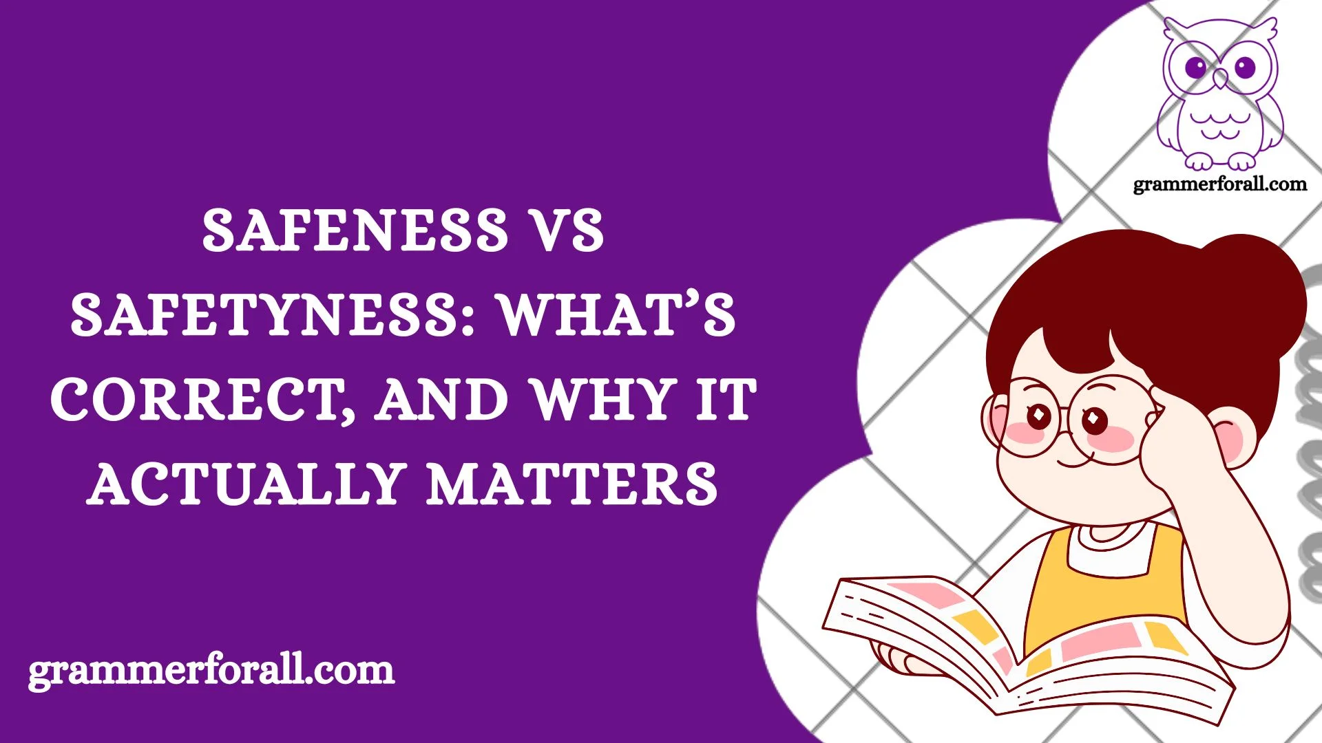Safeness vs Safetyness